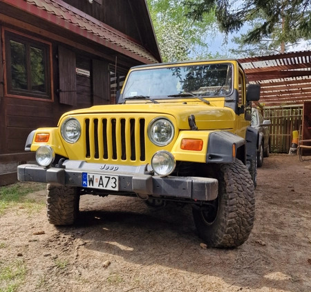 Jeep Wrangler cena 55000 przebieg: 143660, rok produkcji 2002 z Warszawa małe 7